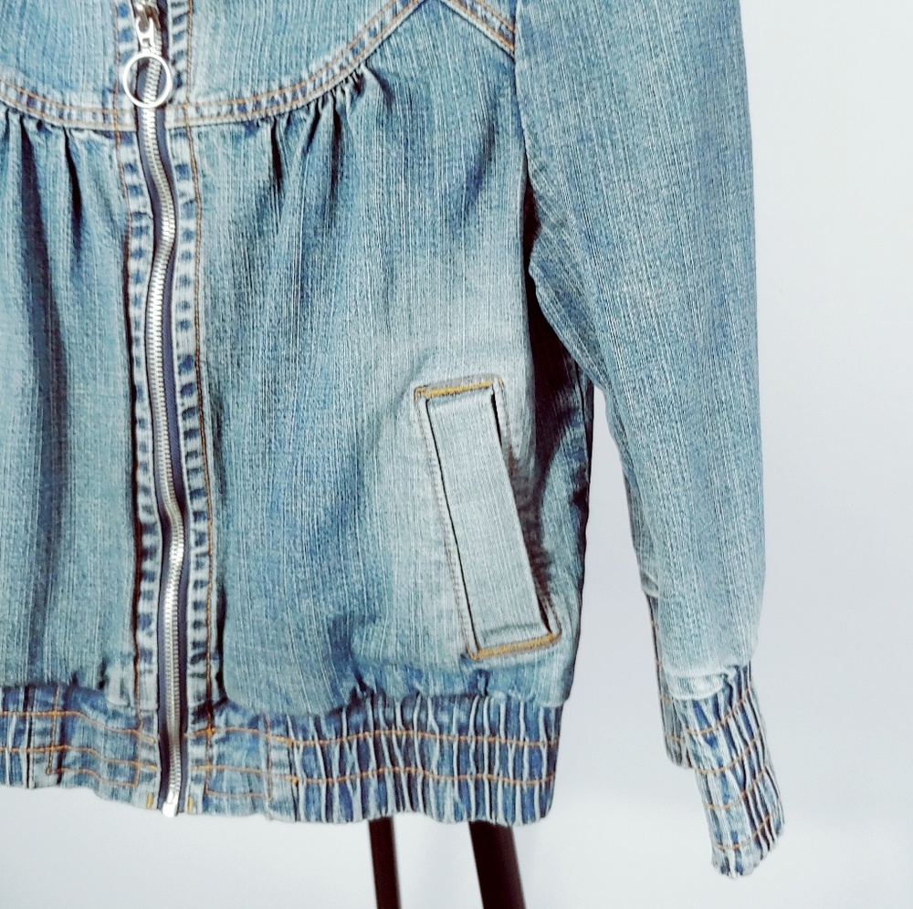 Split Denim jacket - Picture 3 of 5